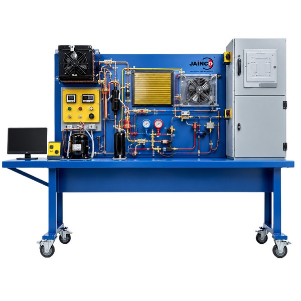 Refrigeration and A/C Material and Components for Practical Exercises and Build-Up Trainer